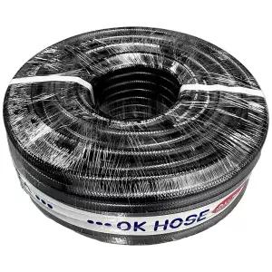 농업용 이끼방지 흑고압 물 호스 25mm*40M 수도용 국내산 원예용 텃밭 고압 스프링쿨러용