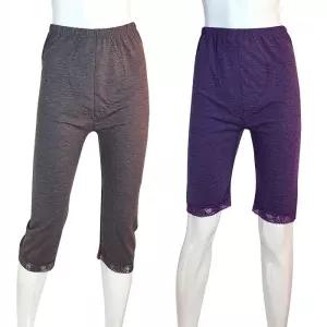 국내제조 열 기모내의 하의 7부 8부/할머니 겨울속바지 내복바지