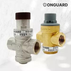 온가드 미니 압력조절 감압밸브 15A 전기온수기 보일러 전용 감압변