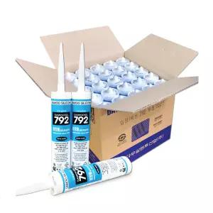 다우실 792 회색 25개 1박스 외장용 실리콘 렉산 판넬