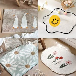 심플 디자인 논슬립 매트 욕실 주방 매트 발판 발미끄럼방지 현관 싱크대 다용도 카페트 러그