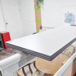 사무실파티션 카운터 상판 선반 화이트그레이 W600xD240xT18