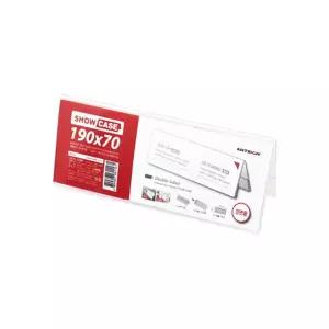 Q 아트사인 쇼케이스 양면 7766 D1907 190X70X1 5