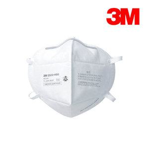 3M 9502+ (1곽-50개) 2급 방진 마스크 2D 세로 접이식 벌크포장
