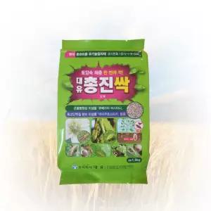 대유 총진싹 입제 1.5kg 토양 병해 관리 백강균 총채 벌레 진딧물 약 퇴치 고추 배추 화분
