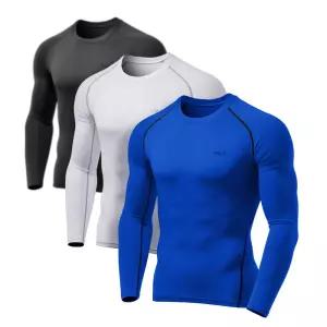 테슬라 언더레이어 라운드 긴팔 3팩 TM-MUD21