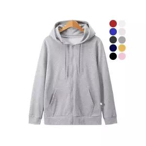 [후앙스]남녀공용 베이직 무지 후드집업 BMHD4719_P311928031