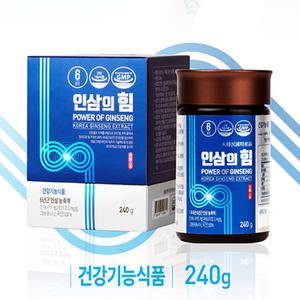 [대동고려삼] 인삼의 힘 / 인삼농축액 240g (80일분) / 진세노사이드 33mg