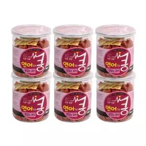 심쿵심쿵 연어쿵 큐브 강아지 간식 200g x 6개입