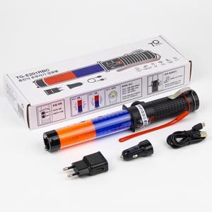 충전식 LED 경광봉 호루라기 신호봉 TG-E201RBC