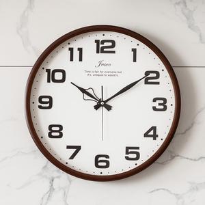 국산 플라이토 에쉬 우드 무소음 인테리어 벽시계 40cm