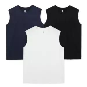 봄 여름 남자 나시티 얇은 아이스 쿨링 냉감 민소매 런닝 셔츠 냉장고 냉동고 스판 메리야스 기본 상의 기능성 이너 웨어 시원한 편한 내의 운동 헬스 빅사이즈