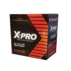 X-PRO AGM 보조배터리XV12-14A 폐전지미반납