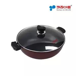 키친아트 금상첨화 IH 인덕션겸용 다용도 멀티웍팬 32cm 궁중전골냄비