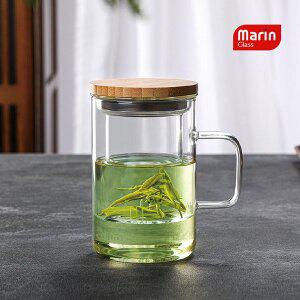 [기타]마린글라스 베이직 뚜껑필터머그 500ml / 티머그