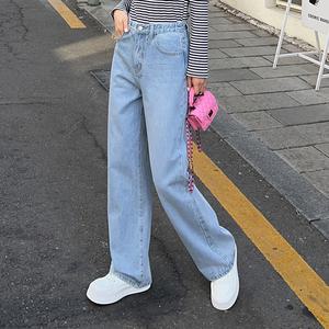 [시크폭스] [여우진]네츄럴바이 데님와이드팬츠