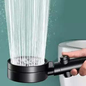 6단 조절 원터치버튼 샤워기 욕실용품 샤워헤드 샤워수전 수압상승