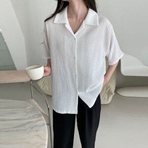 제리블라우스 반팔 여성 빅사이즈 임산부 여름 임부복