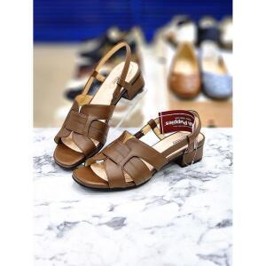 허시파피 세이브존05 여성 스트랩 3Cm뮬 샌들 JS3N023