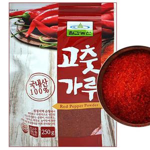 칠갑농산 고춧가루 250g 100% 국산 고추 2개