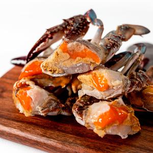 한그슥 연평도 냉동 알배기 손질꽃게 400g 급냉 절단 암꽃게