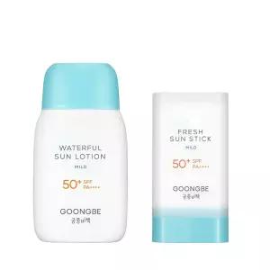 궁중비책 워터풀 선로션 마일드 80g + 프레시 선스틱 마일드 23g