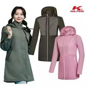 [콜핑]콜핑 여성 봄 중기장 경량 바람막이 자켓 균일가 5종