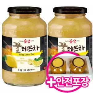 꽃샘 꿀레몬차 1kg+1kg 총 2kg