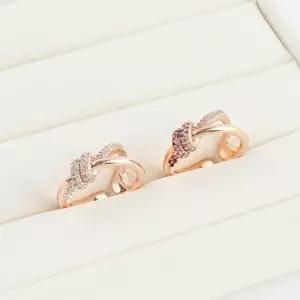 [하프클럽/ ]여자 파인 애끼 로프 트위스트 럭셔리 반지