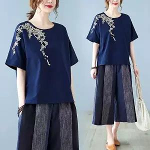 [헬리꽁땡][헬리꽁땡]자수린넨클린상하세트