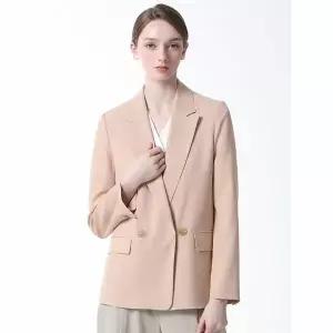 [하프클럽/쉬즈미스]피크드 더블 버튼 자켓