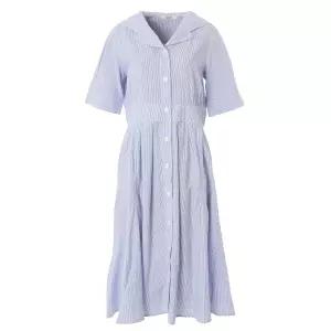 [롯데백화점]abfz 세일러카라포인트 스트라이프반팔롱면원피스 APY5HO33G