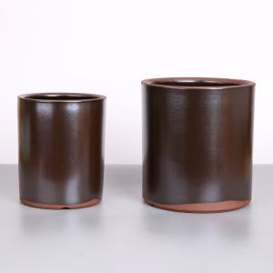 옹기 반통 화분 인테리어 분갈이 도자기 화분