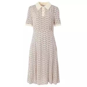 [롯데백화점]abfz 밑단주름디테일 카라넥슬림핏반팔롱원피스 APY3HO03H