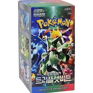 포켓몬스터카드 포켓몬카드박스 포켓몬카드앨범 포켓몬카드 강화확장팩 트리플렛비트 카드 장난감