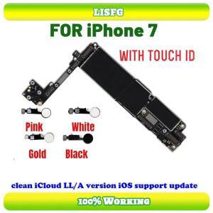 마더보드 iCloud 지지대 업데이트 플레이트, 아이폰 7 메인 로직 보드, 터치 ID, 로즈 골드 스페이스 그레