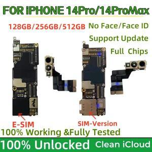 아이폰 14 프로 맥스용 잠금 해제 마더보드, 페이스 ID 유무, 14 프로, 무료 클린 iCloud 메인보드, 로직