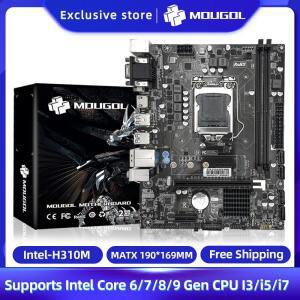 MOUGOL 마더보드 LGA 1151, 인텔 코어 6, 7, 8/9 세대 CPU I3, i5, i7, 듀얼 채널 DDR4, SATA3.0, HDMI + D