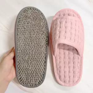 극세사 걸레거실화 워셔블 면 푹신한 청소실내화 발걸레 신발 홈 주방 거실 청소용슬리퍼 세탁가능 청소슬리퍼