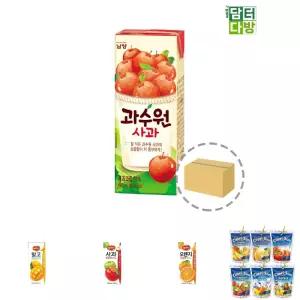 남양유업 과수원 사과 190mlx24개입/팩음료/음료팩/팩음료수/팩쥬스/팩주스/과일맛/과일주스/과일음료수