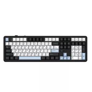 AULA F108 유무선 독거미 한글 기계식 키보드 국내 정품 스카이 블랙 LEOBOG 황축V3