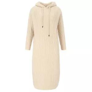 [롯데백화점]abfz 꽈베기 후드 니트 롱 원피스 APZ1HO32B