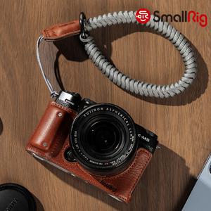 스몰리그 후지필름 X-M5 가죽 하프 케이스 손목 스트랩 키트 브라운 SR4880
