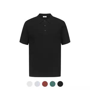 [앤드지][앤드지] 쿨링 버튼 카라 반팔 풀오버 스웨터_BZD2ET1103