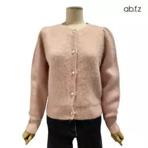 [롯데백화점]abfz 러블리 앙고라 긴팔 니트 가디건 APZ1HY401A