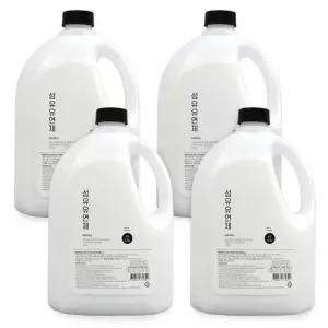 바른세탁소 섬유유연제 로즈향 2.5L 4개 대용량 섬유유연제