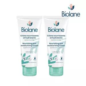 [비올란] 너리싱 앤 모이스처라이징 크림 100ml x2개 베이비 키즈 신생아 고보습 로션크림