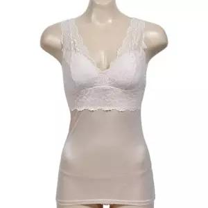 여성스런 레이스 인견 여성 브라런님 이너나시 캡런닝