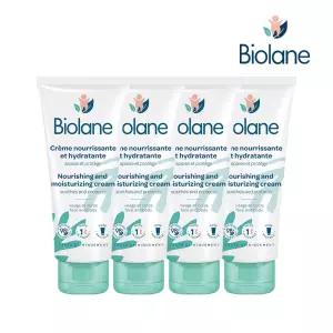 [비올란 (유아동)]비올란 너리싱 앤 모이스처라이징 크림 100ml x4개 베이비 키즈 신생아 고보습 로션크림