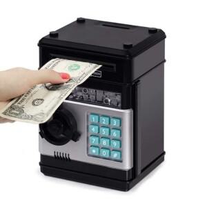 ATM 미니 금고 지폐 저금통 디지털 비밀번호 동전 특이한 신기한 어린이 유아 크리스마스 장난감 선물